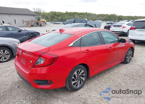 2017 Honda Civic Ex из США, поврежденный, VIN 2HGFC2F79HH546628